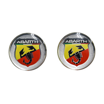 ABARTH Emblem 3D Sticker(Round/21mm/2pcs.)-21536-