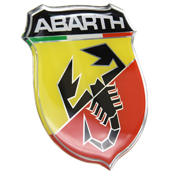 ABARTH 3D Emblem Sticker (73mm)-21533-