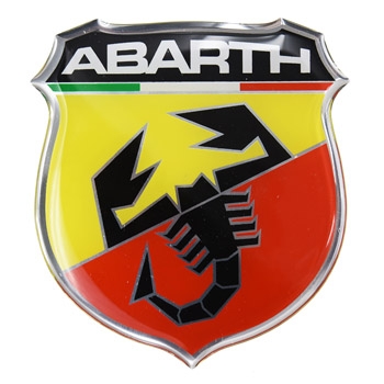ABARTH 3D Emblem Sticker (73mm)-21533-