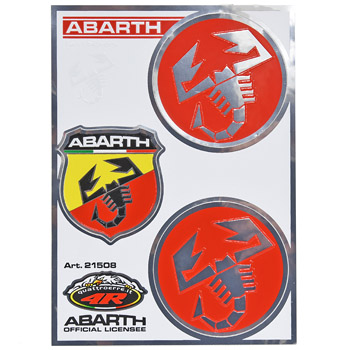 ABARTH Sticker Set (Scorpione/Emblem)-21508-