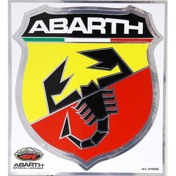 ABARTH純正エンブレムステッカー (XL)-21509-