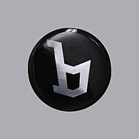 Bertone 3D Sticker (38mm/Black)