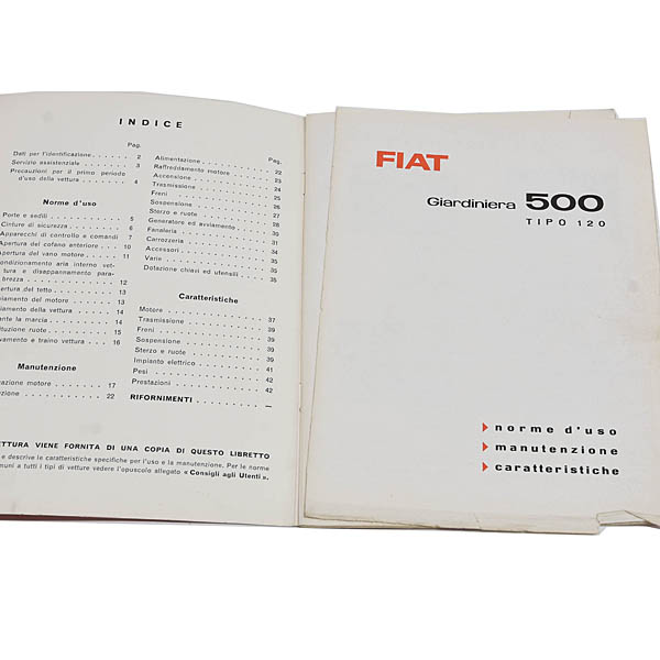 FIAT Giardiniera500 1963���ꥸ�ʥ륪���ʡ����ޥ˥奢��