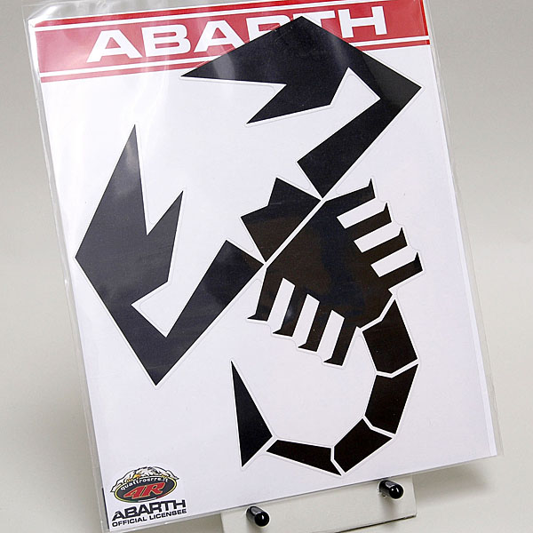 ABARTH SCORPIONE Sticker (Black/L)-21582-