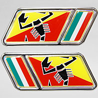 ABARTH¥¯¥í¡¼¥à¥Õ¥ì¡¼¥àÉÕ3D¥¨¥ó¥Ö¥ì¥à¥»¥Ã¥È