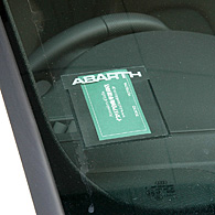 ABARTH Ticket Holder(Black)