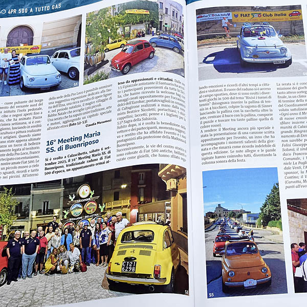 FIAT500 Club Italia �����2025ǯ N.6