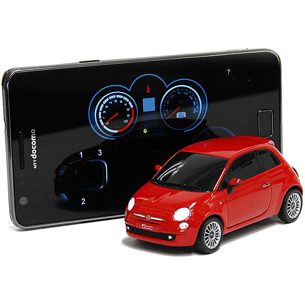 1/43FIAT純正500 Bluetooth R/Cモデル(レッド)