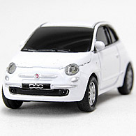 1/68 FIAT½ãÀµ500¥ß¥Ë¥Á¥å¥¢USB¥á¥â¥ê(8GB/¥Û¥ï¥¤¥È)