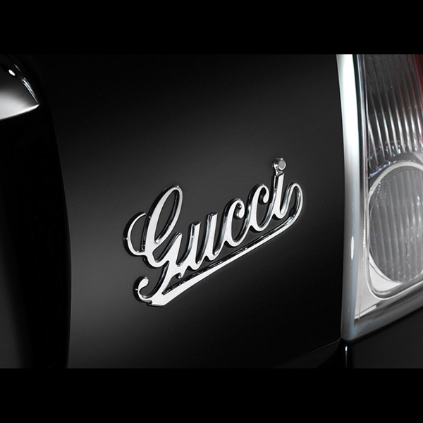 FIAT Genuine 500 by Gucci rear gate emblem<br><font size=-1 color=red>05/21到着</font>