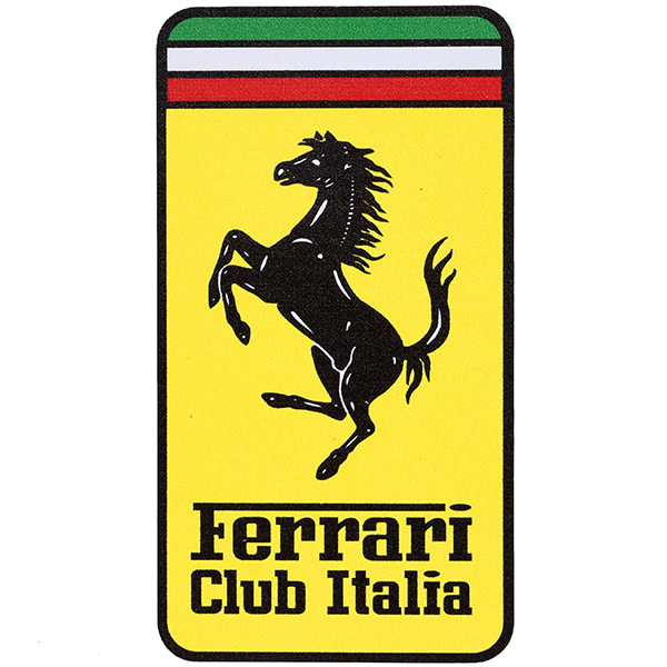 Ferrari Club Italiaエンブレムステッカー
