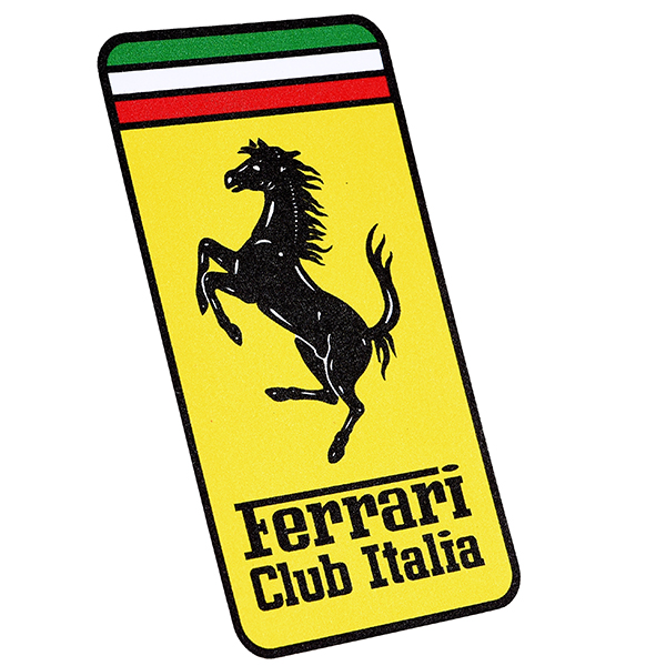 Ferrari Club Italia Emblem Sticker