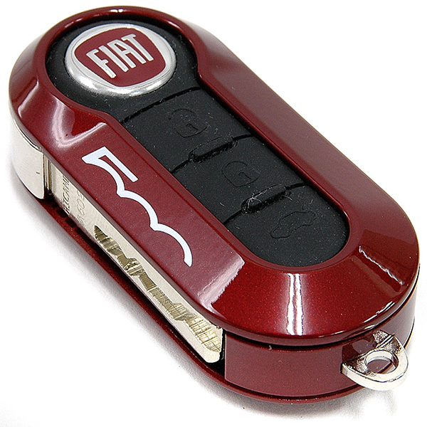 FIAT Genuine 500 Key Cover Set(Bordeaux/Black)