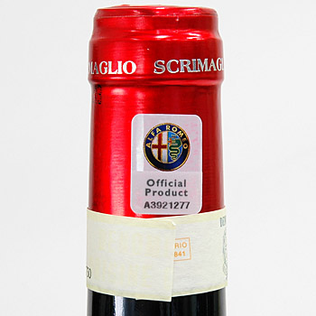 Alfa Romeoワイン(赤) -MONFERRATO DOC ROSSO 2012-ギフトボックス入り