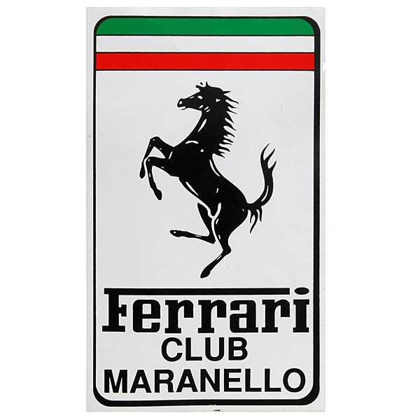Ferrari Club Maranello Emblem Sticker
