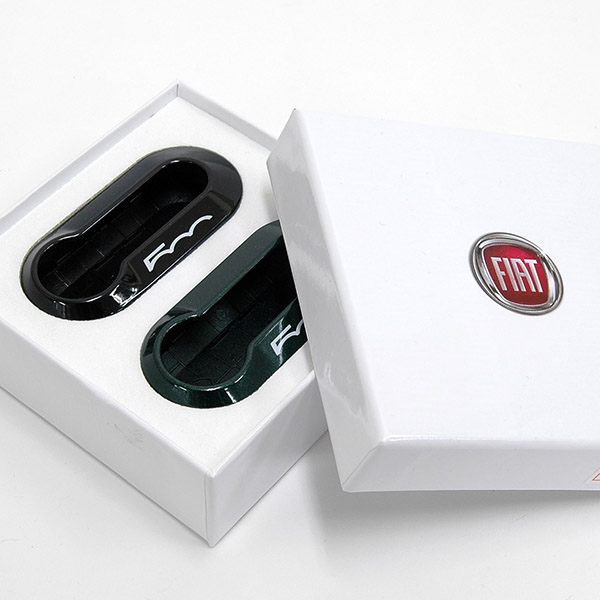 FIAT 500 Key Cover Set(Green Met./Black)