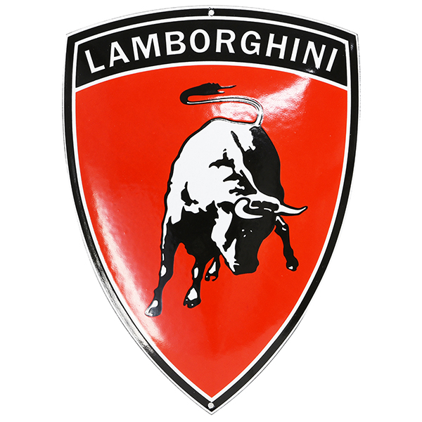 Lamborghini Emblem Plate