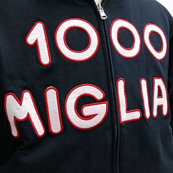 1000 MIGLIA Official Lettered Felpa(Navy)