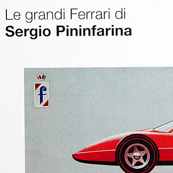 Pininfarina Ferrari 365 BB DesignSketch -Paolo Pininfarina Signed- Limited 60