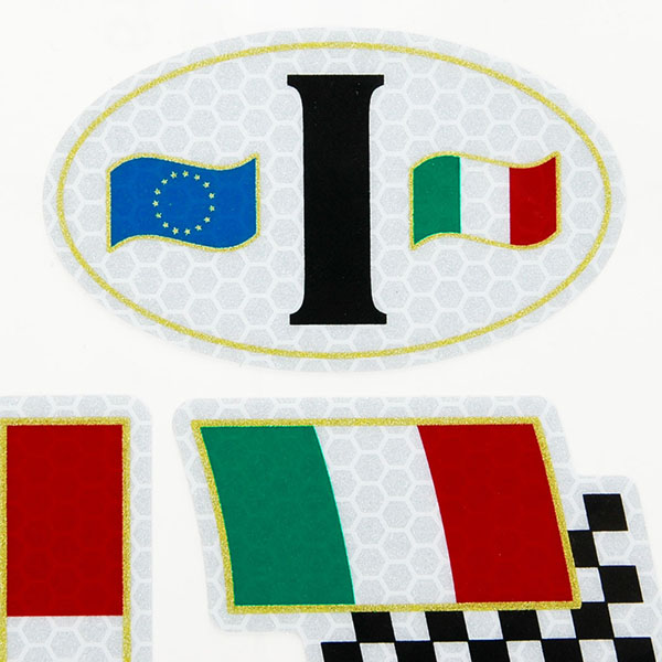 Italian Flag Sticker Set(Reflection/Type A)