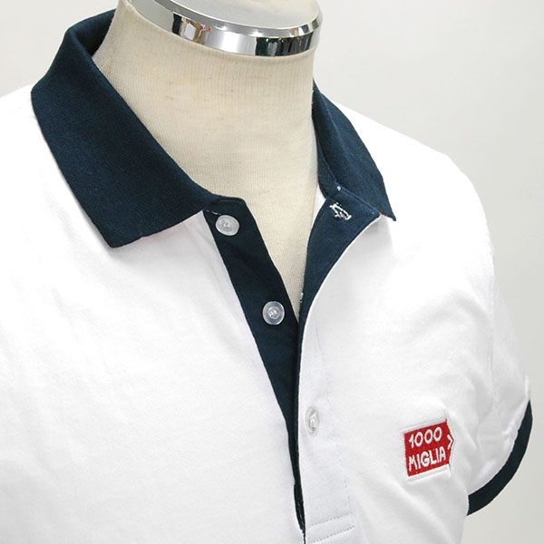 1000 MIGLIA Official Polo Shirts(White)