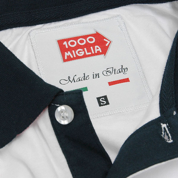 1000 MIGLIA Official Polo Shirts(White)