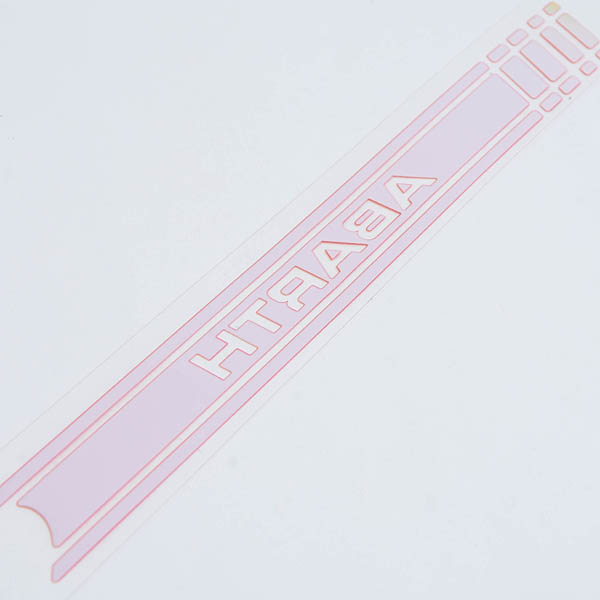 ABARTH 500 Dash Boad Stripe Sticker(LHD/Red)
