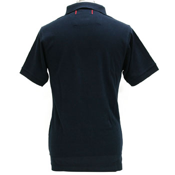 1000 MIGLIA Official Polo-Shirts(Navy/Tri Color Line)