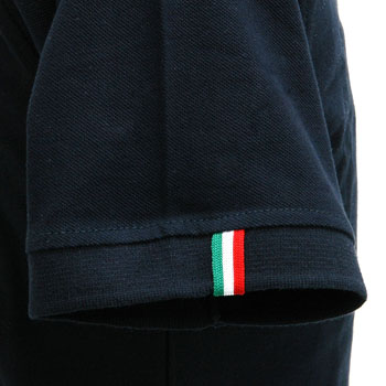 1000 MIGLIA Official Polo-Shirts(Navy/Tri Color Line)