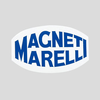 MAGNETI MARELLI Logo Sticker(White)