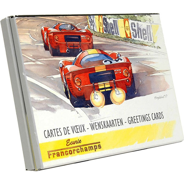 Ferrari Francorchamps Greeting Card Set