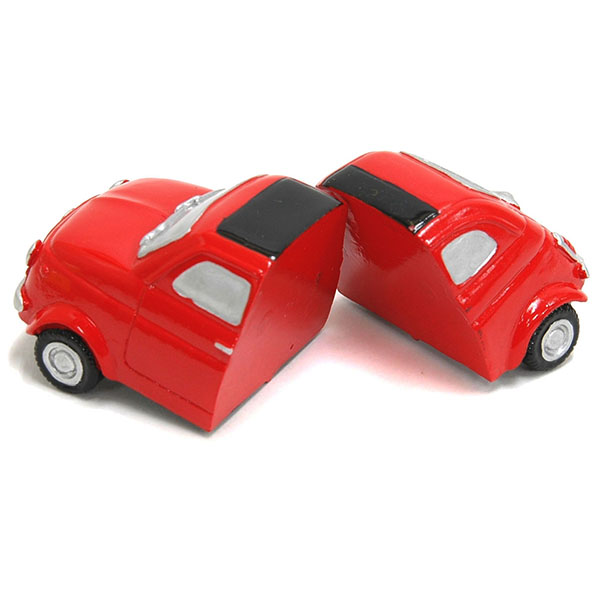 FIAT 500 Magnet Miniature Model(Red)