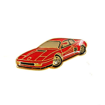 Ferrari Testarossa Pin Badge