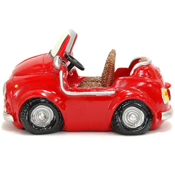 FIAT 500 JOLLY Coin Bank(Red)