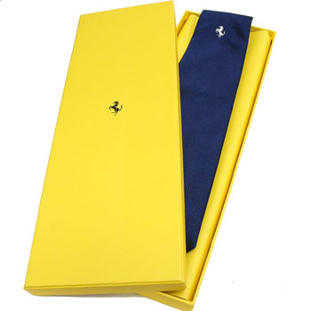 Ferrari Neck Tie(Navy)