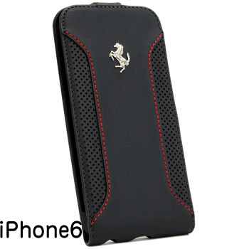 Ferrari½ãÀµ iPhone6/6s¥ì¥¶¡¼¥Õ¥é¥Ã¥×¥¿¥¤¥×¥±¡¼¥¹-F12/¥Ö¥é¥Ã¥¯-