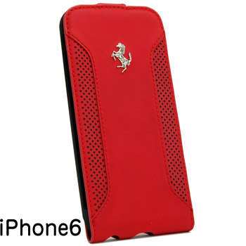 Ferrari½ãÀµ iPhone6/6s¥ì¥¶¡¼¥Õ¥é¥Ã¥×¥¿¥¤¥×¥±¡¼¥¹-F12/¥ì¥Ã¥É-