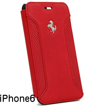 Ferrari½ãÀµ iPhone6/6s¥ì¥¶¡¼¥Ö¥Ã¥¯¥¿¥¤¥×¥±¡¼¥¹-F12/¥ì¥Ã¥É-