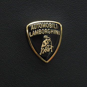 Lamborghini iPhone6/6s Leather Case (Black/Carbon Look)