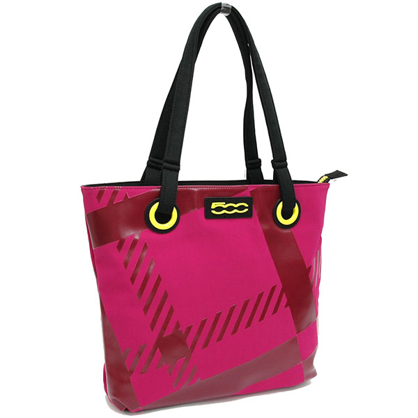 FIAT 500 Tote Bag-SEVEN-(Purple)