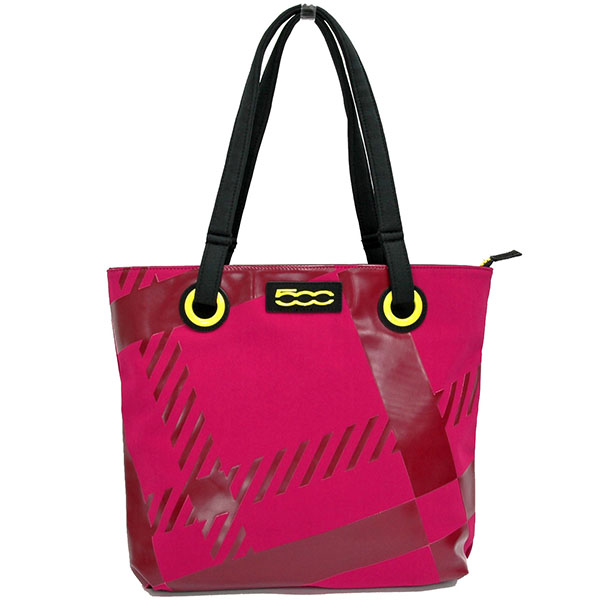 FIAT 500 Tote Bag-SEVEN-(Purple)