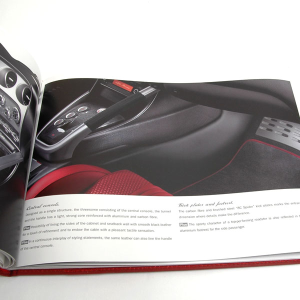 Alfa Romeo 8C Spider Sales Brochure