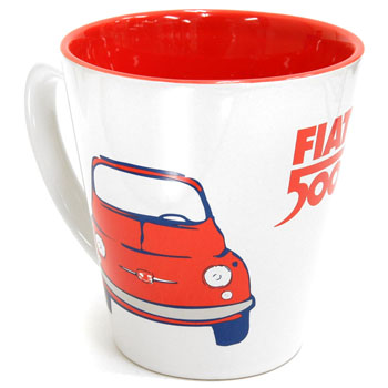 FIAT 500マグカップ(レッド)