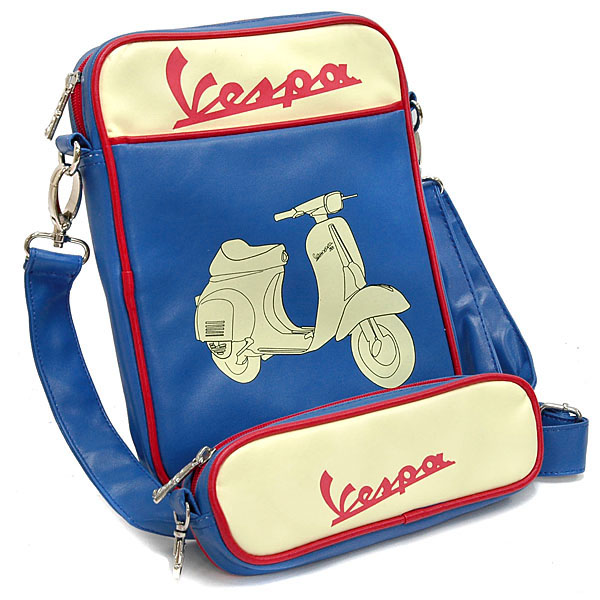Vespa Official Schoulder Bag (Blue)