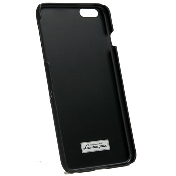 Lamborghini iPhone6/6s Plus Leather Case(Black/Carbon)