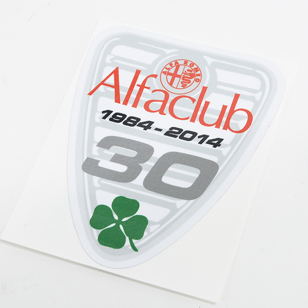 Alfa Club 30anni Sticker
