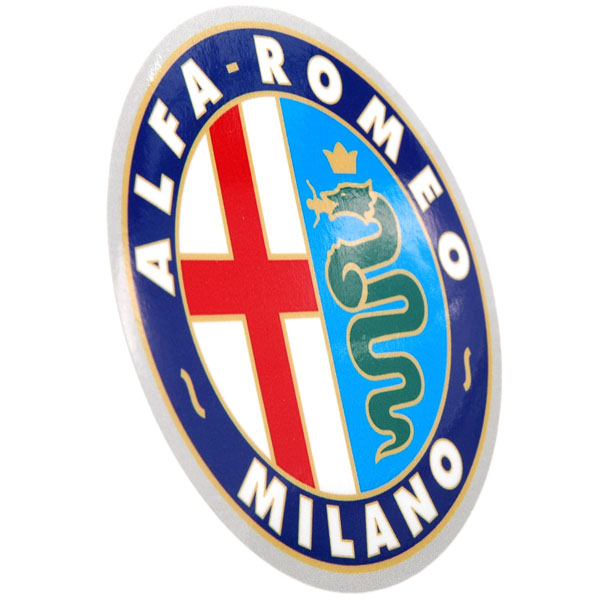 Alfa Romeo MILANO emblem sticker 100mm