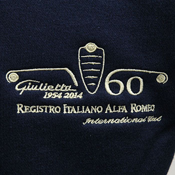 Alfa Romeo Giulietta 60th anniversary Hoody  by RIA(Registro Italiano Alfa Romeo)