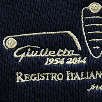 Alfa Romeo Giulietta 60th anniversary Hoody  by RIA(Registro Italiano Alfa Romeo)