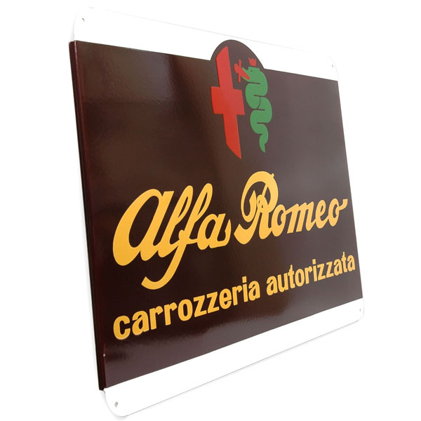 Alfa Romeo Sign Boad-CARROZZERIA AUTORIZZATA- 800mm